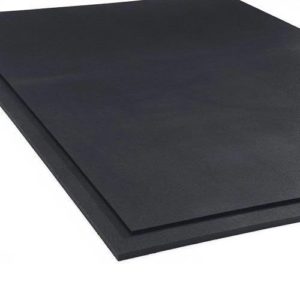 Black/Grey Fleck Thick Rubber Mat - Gym Equipment - Boss Supplies